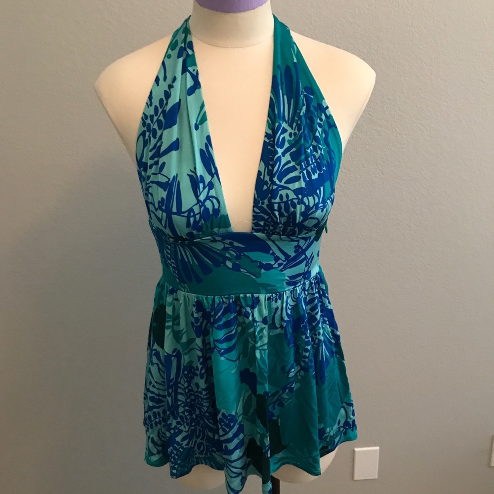 Marciano turquoise halter top - Picture 2 of 6